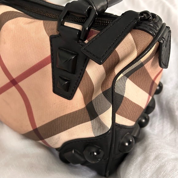 Burberry Nova check Studded Bowling Bag - Picture 14 of 16